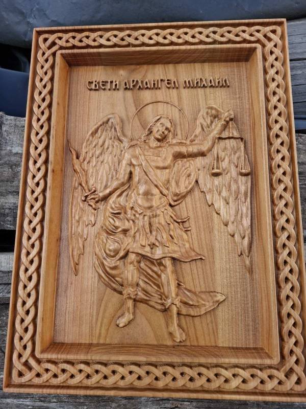 Arhangel Mihajlo ikona duborez